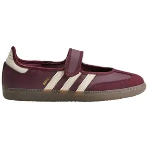 Adidas Samba Jane Maroon Cream White IH6561 Women's Fashion Shoes New
