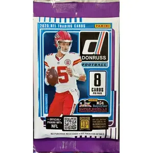 Donruss 2025 NFL Trading Cards Pack - 8 Cards per Pack, Official Panini NFTs, Colorado, USA Seller