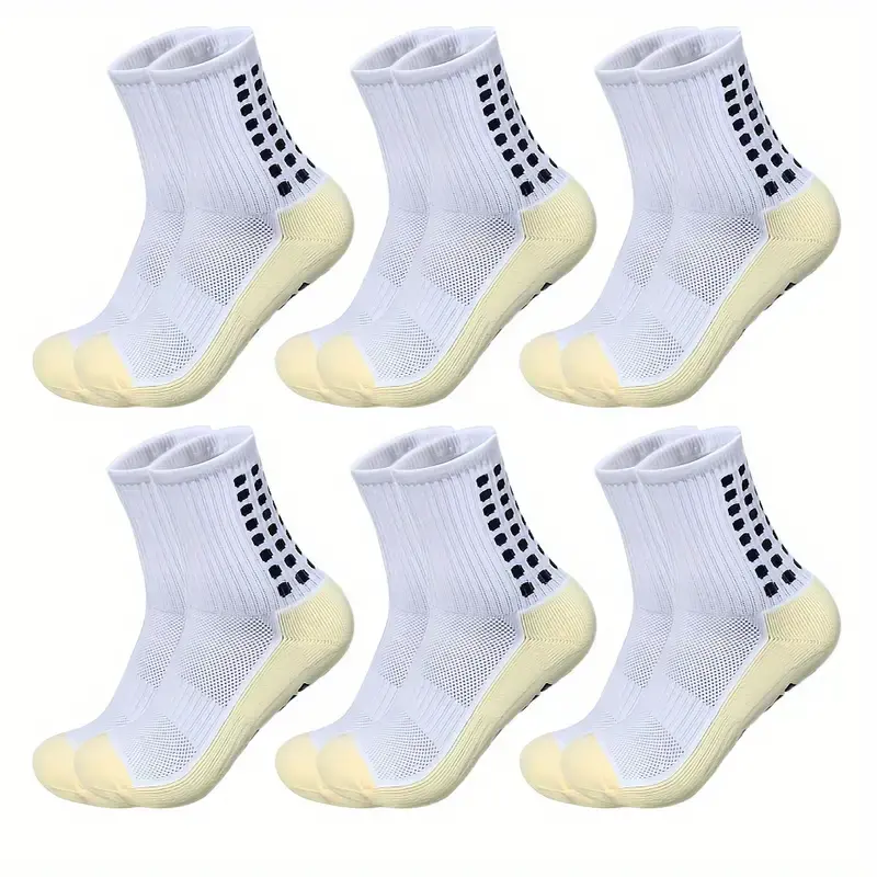 6 Pairs-White