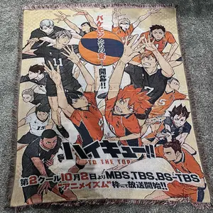 Haikyu! Anime Tapestry Blanket - Durable Wall Hanging or Rug - Gift, Decor