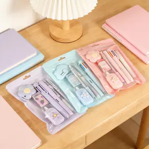 Cute 2-Piece Study Stationery Set | Practical School Supplies Kit for Girls & Boys, Great Back-to-School & Graduation Present