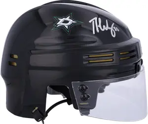 Thomas Harley Dallas Stars Autographed Black Mini Helmet - Fanatics Authentic Certified