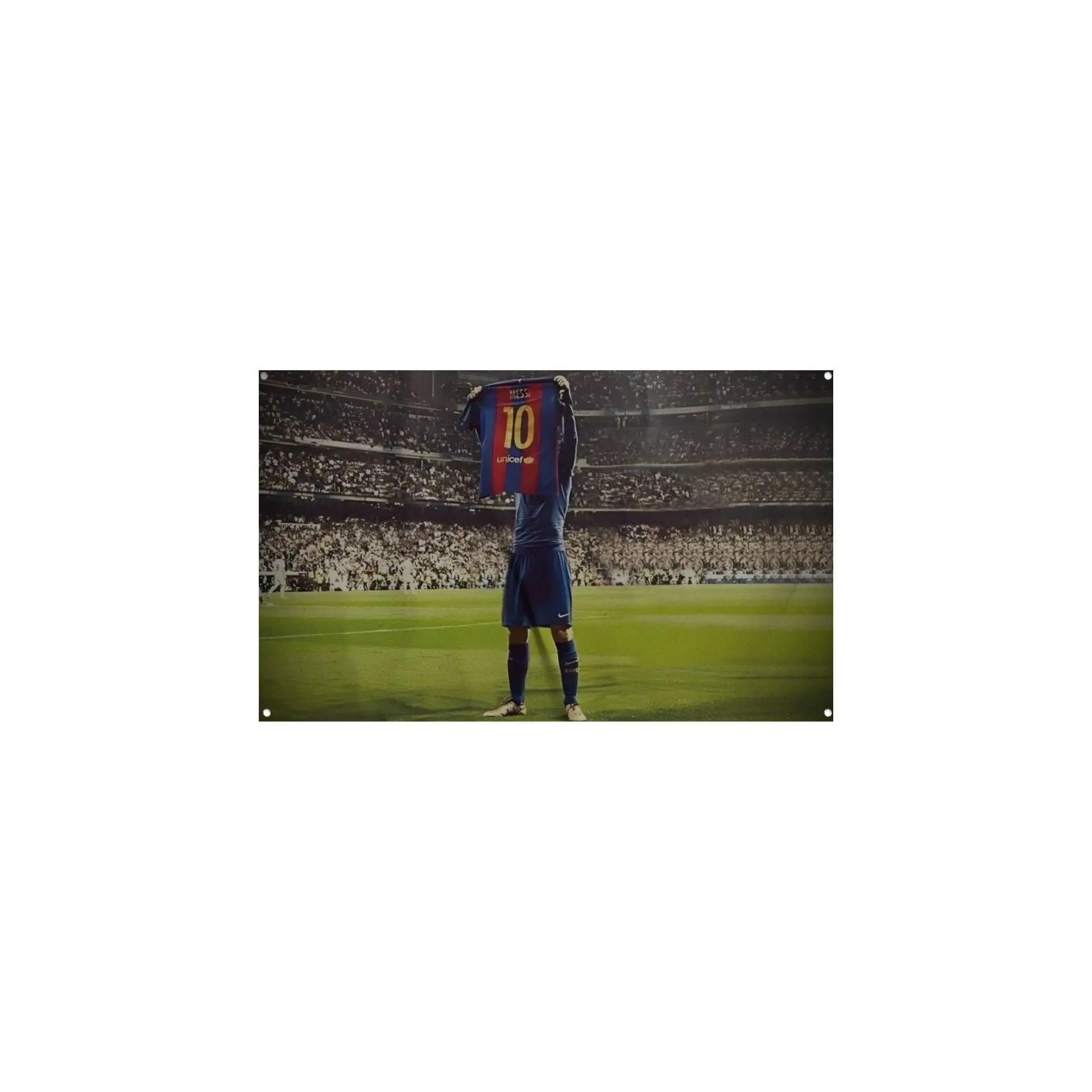 Messi Holding Jersey Celebration  ¨El Clasico¨