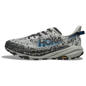 HOKA ONE ONE Speedgoat 6 Women's Low-Top Running Shoes with Cushioning and Grip in Gray-Black Trending Shoes, House White Official Shoes to Get / Maison Mihara