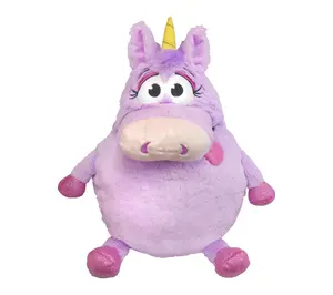 Tummy Stuffers Storage Plush Purple Unicorn
