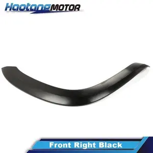 CROSSDESIGN Fender Flare Fit For 2006-2012 Toyota RAV4 Front Right Side Bolt-on Smooth Black