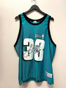 Vintage Grant Hill 33 Detroit Pistons Kellogg's Part of the Game NBA Logo 7 Jersey Sz XXL Made in USA