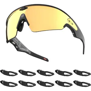 HiBloks LED Blockers for Oakley Meta Vanguard Glasses, Plug-In LED Blocking Shield Seamlessly Integrated Light Cover