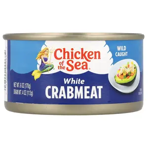 Chicken of the Sea Wild Caught White Crabmeat, 6 oz (170 g)