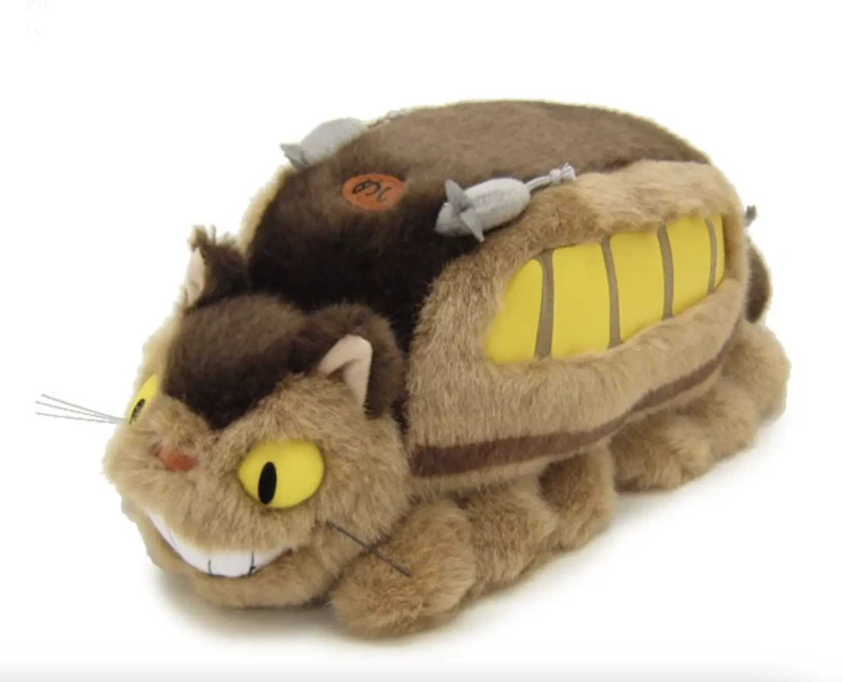 14.5" Fluffy Large Cat Bus Stuffy Plush