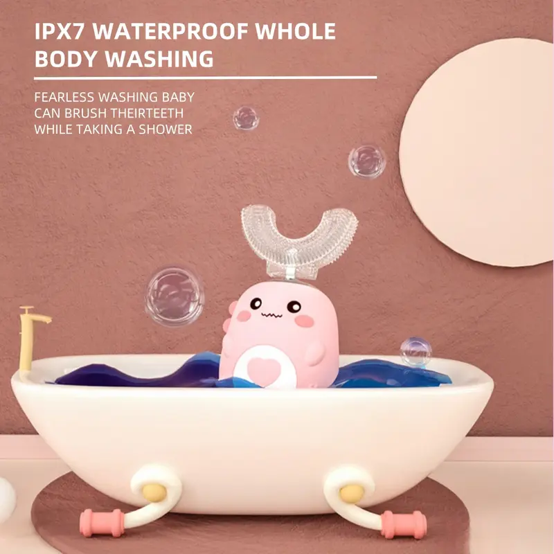 Product Introduction of Baby Toothbrush Non - Manual |U-shaped |2 - 14 Years, Soft Bristles, BPA Free | 2 - 4 Pack #dealsforyoudays 12