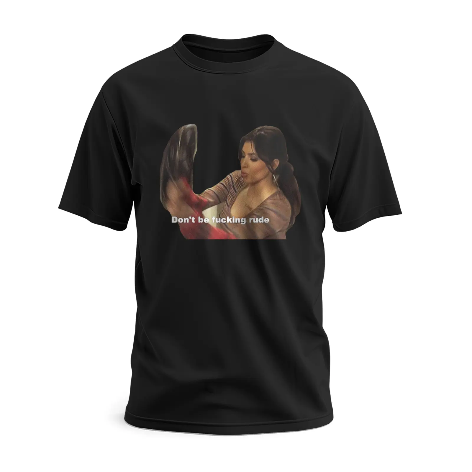T-Shirt Kim Tee Kardashian Shirts Rude Short Boy Shirt Event Big Girl Gift for Men Friend Novelty Unisex Family Women Sleeve