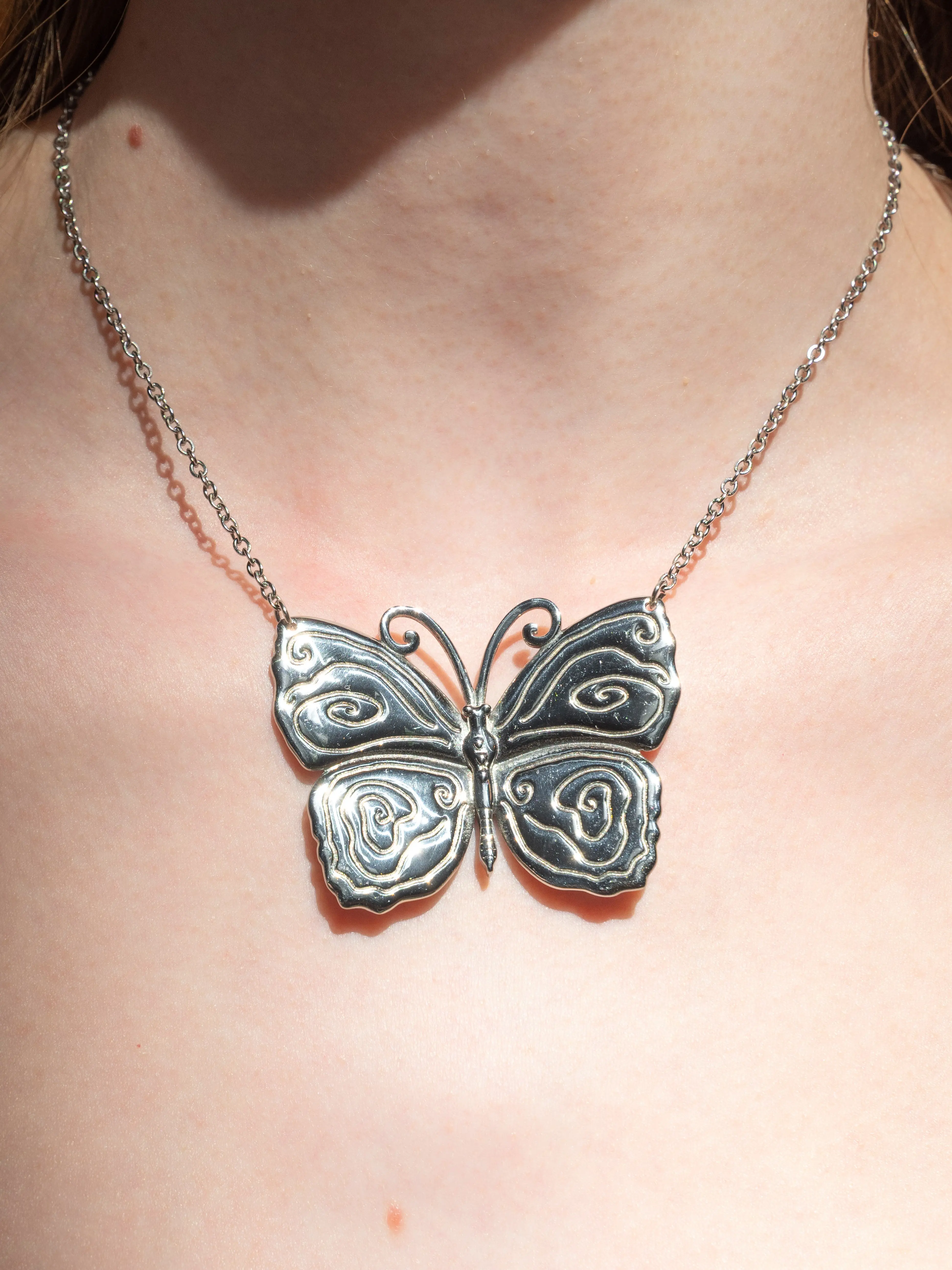 Butterfly Necklace | Stainless Steel Non-Tarnishing Jewelry