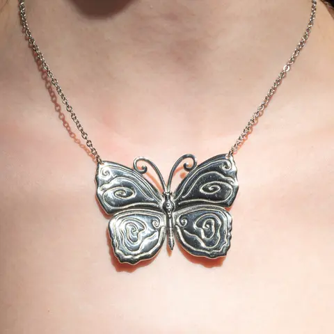 Butterfly Necklace | Stainless Steel Non-Tarnishing Jewelry