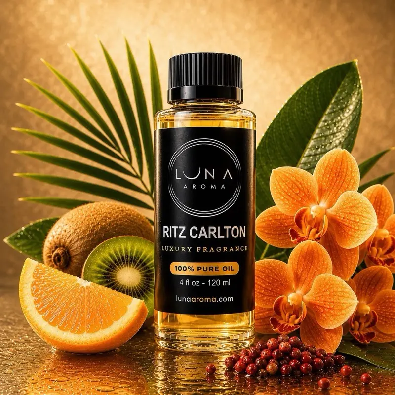 RITZ-CARLTON 120ML Pure Natural Aroma Oil - Home Fragrance Freshener for Aromatherapy Diffusers, Relaxation, and Home Scenting