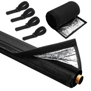 Air Conditioning Pipe 3-Layer Hvac Copper Tube Insulation Cover, Sunscreen Waterproof High-Temperature Resistant, Magic Tape Protection Sleeve