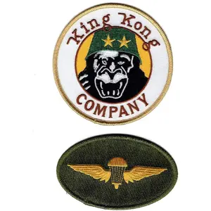 Taxi Driver King Kong Company Patch [2PC Bundle - “Hook” Fastener]