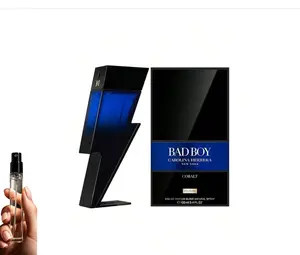 Trial pack Carolina Herrera Bad Boy Cobalt Elixir Eau De Parfum Spray For Men EDP Perfume Perfumes