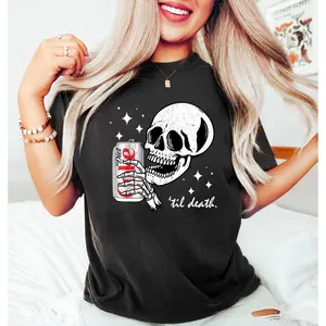 Til Death Shirt, Diet Coke Forever Sweatshirt, Cheerful Coke Skull Shirt, Til Death Skeleton Shirt, Diet Coke Lover Sweatshirt, Coke Shirt