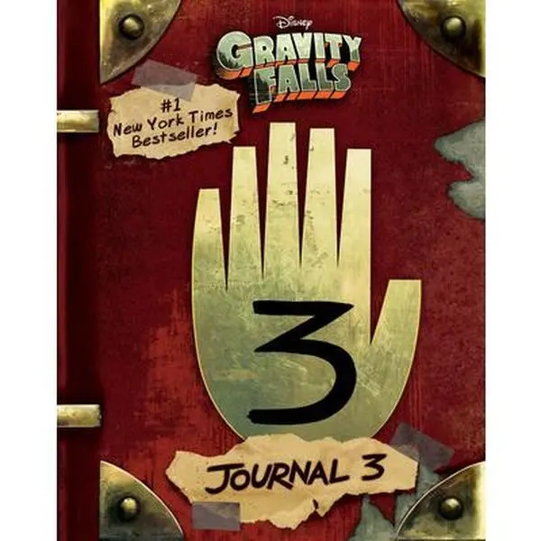 Gravity Falls: Journal 3 - Dipper Pines Themed Hardcover Book by Alex Hirsch