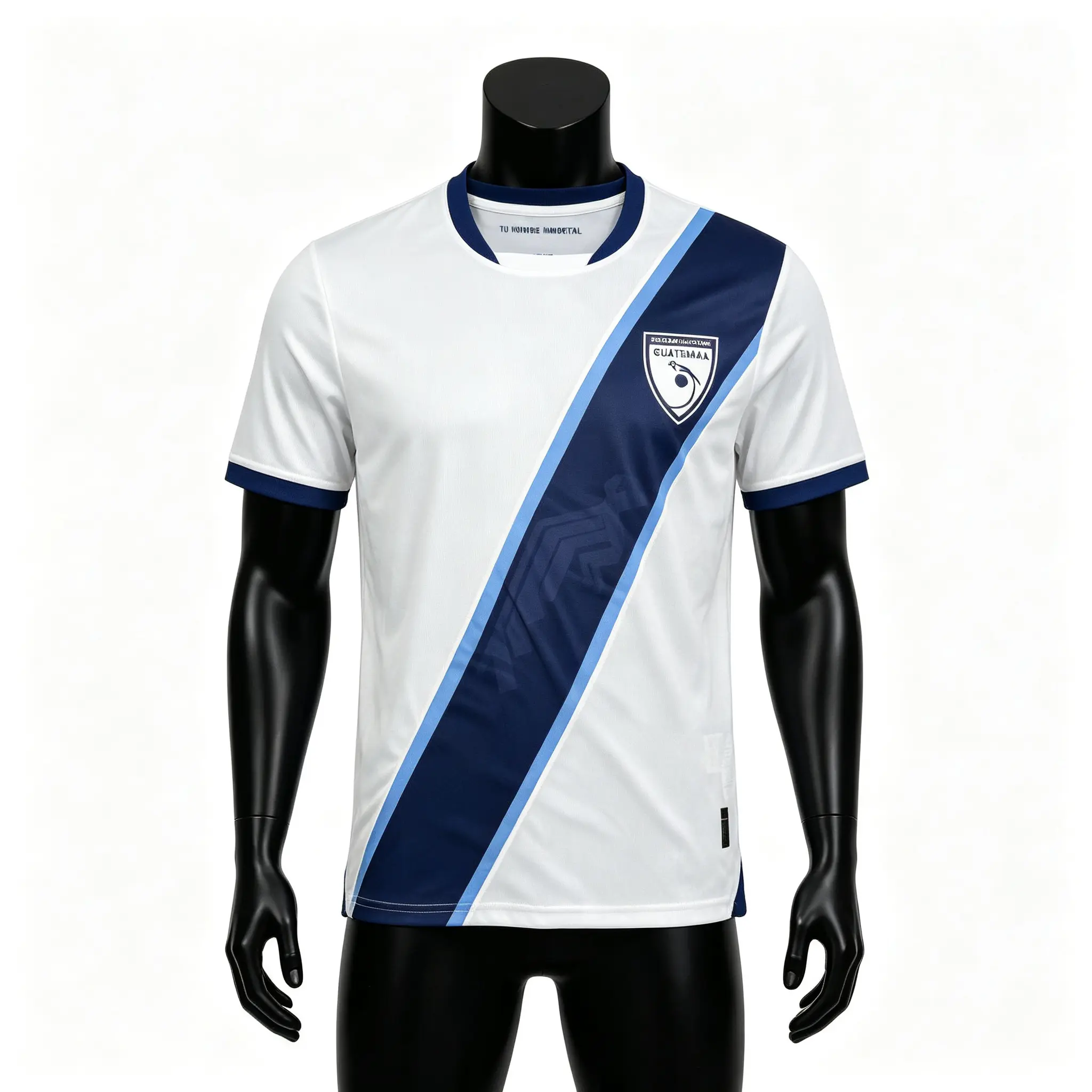 2526  Guateamala Home and Away Short Sleeve Blue Soccer Jerseys