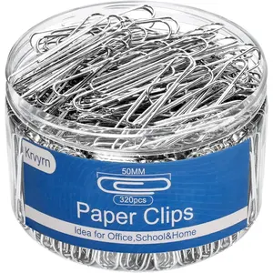 320 Pcs Extra Large Jumbo Paper Clips, Large Size Paperclips for Paperwork, Home, School and Daily Office Supplies