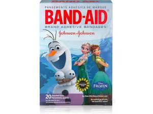 Band-Aid Adhesive Bandages Disney Frozen Assorted Sizes - 20 ct
