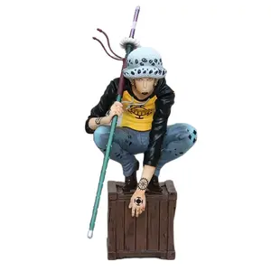 One Piece Trafalgar D. Water Law 8.2inch PVC Model Statue Collectible Figure Toy Perfect Gift for Fans
