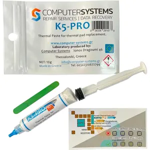 K5 PRO 10g Syringe Viscous Thermal Paste for Thermal Pad Replacement Liquid CSGR