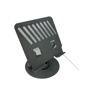 360° Rotatable Laptop Tablet Stand Adjustable Foldable Desktop Holder for 10–17 Inch Devices Carbon Steel Construction 20x More Stable Than Aluminum