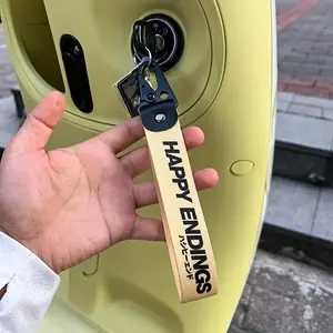 Fashion Letter Pattern Car Keychain, Car Key Case Keychain, Universal Car Key Chain for Car Key Car Key Accessory