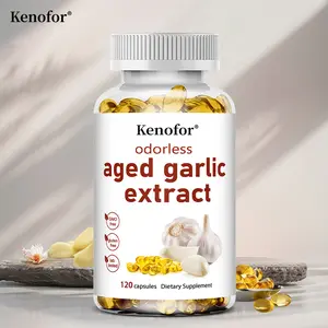Kenofor Aged Garlic Extract Health Supplement,Supports Heart Health and Immune Health,120 capsules