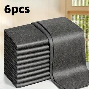 Magic glass cleaning cloth, multi-purpose polyester wipes, suitable for windows, mirrors, car washes, kitchens and bathrooms, thickened and trace-free