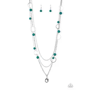 Beachside Babe - Green  *Lanyard