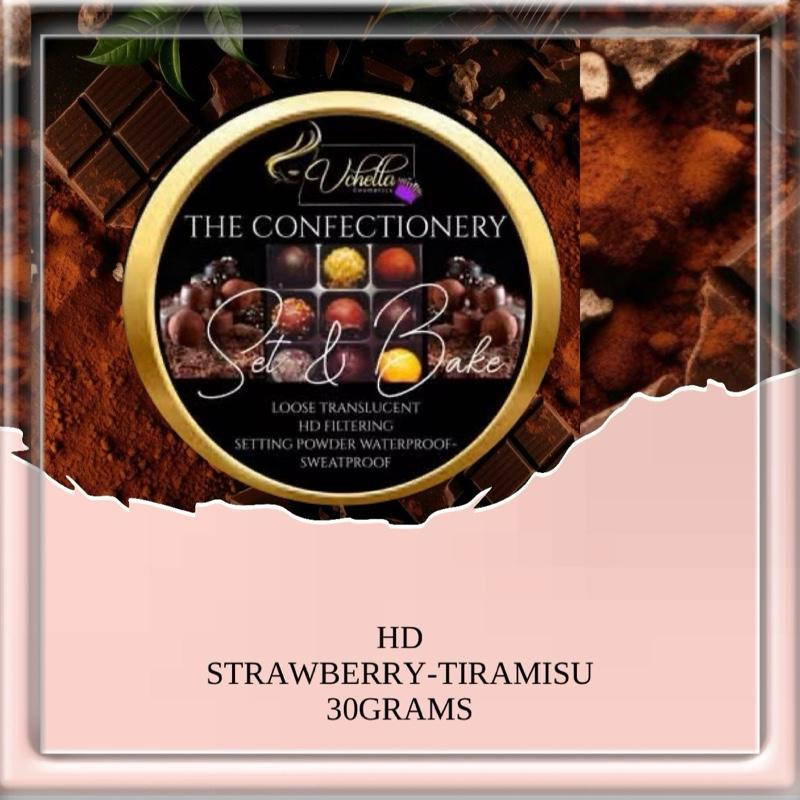 THE CONFECTIONERY SET & BAKE HD FILTERING SETTING POWDERS Loose Translucent Waterproof Sweatproof