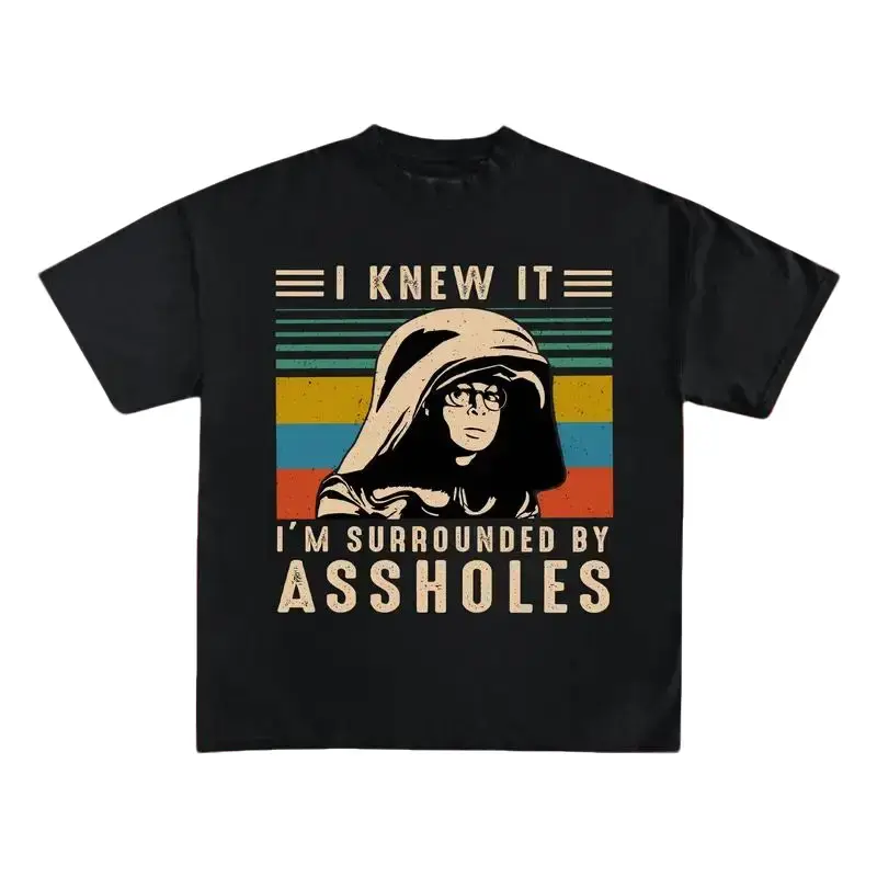 I Knew It Shirt, Spaceballs Dark Helmet Tee, Funny Movie Quote Shirt, Sci Fi Graphic Tee, Retro, Vintage, Comedy, Movie Fan Gift