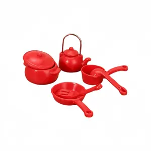 Luxury Mini Kitchen Set, Play Kitchen Accessories, Kitchen Pretend Play Set, Plastic Material, Non-Food Contact, Perfect for Dollhouse, DIY Models, Photography Props, Home Office Decor, Ideal Gift, Miniature Cooking Set