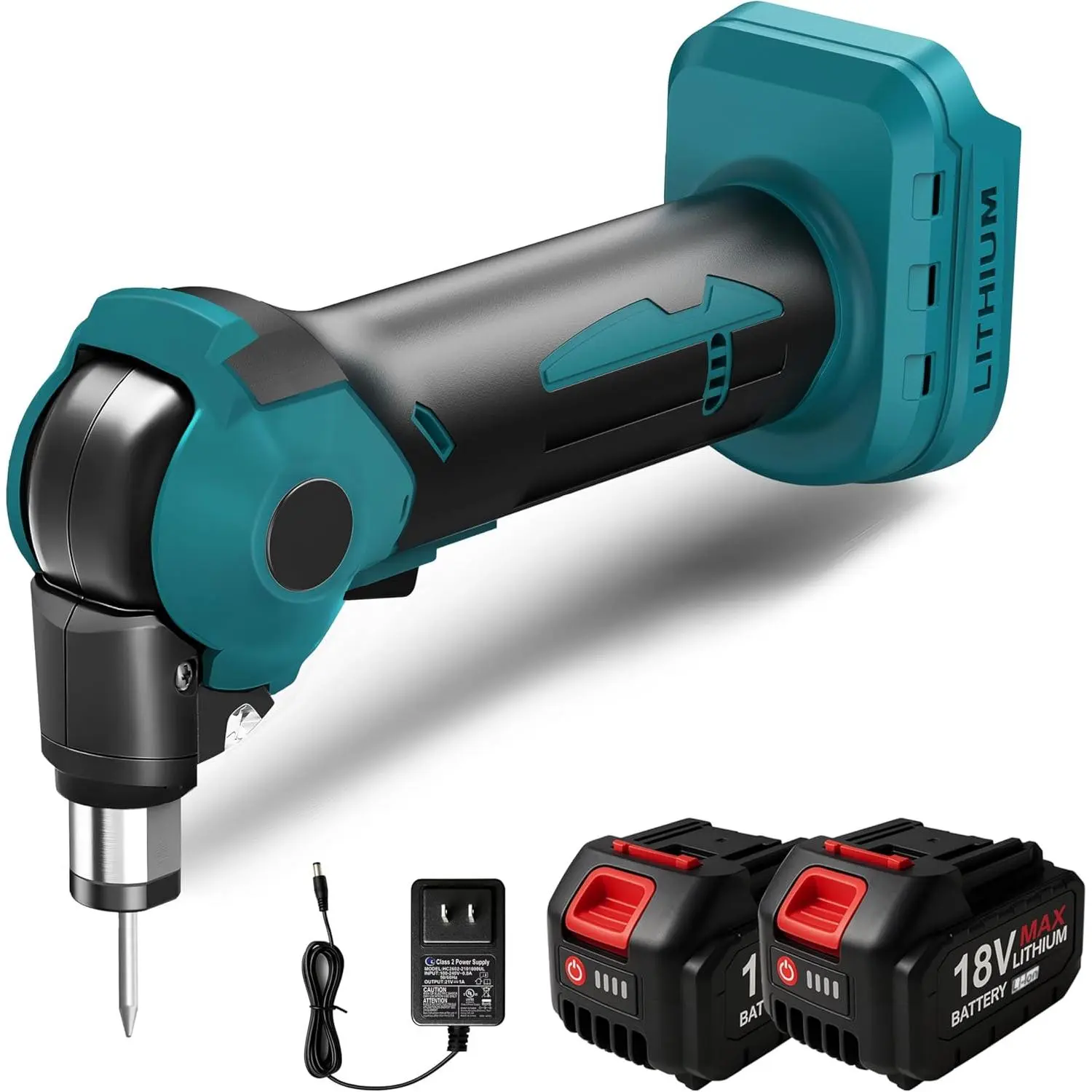 Cordless Automatic Hammer, Makita 20V/18V Batteries Compatible Power Frame Nailer, 0-90° Adjustable Palm-Shaped Nail Gun with Magnetic Tip, 1-Handed Use for Joist Hangers (Battery Included)