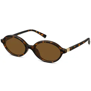 WOWSUN Rich Girl Sunglasses Retro Oval Luxury Designer Sunglasses for Women | Trendy UV400 Protection Sun Glasses | High-End Luxury  Sunglasses & Fashion Accessories | color option hat friendly