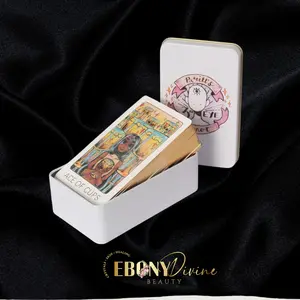 Premium Collectors Edition: Britt's 3rd Eye Gilded Edge Tarot Cards in Metal Box