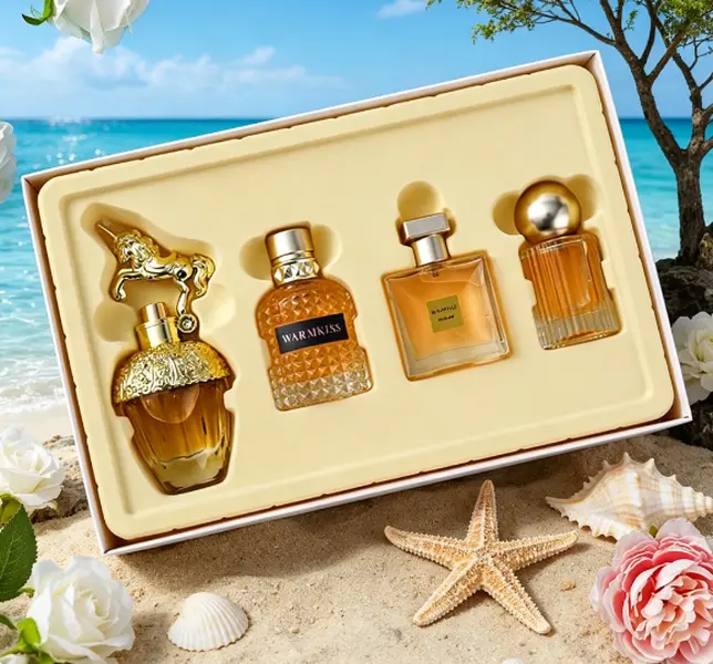 Unicorn Women Perfume Gift Set 4 Scents 135ML Long Lasting Fresh Fragrance Single Pack Daily Birthday Gift for Ladies, Multi-Vial Fragrance Sets, Set Fragrance Sets