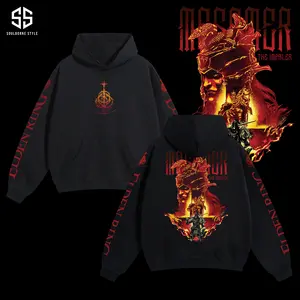 [Soulsborne Style] Vintage Messmer the Impaler - Elden Ring Unisex Hoodie, Soulsborne Gaming Apparel, Game Shirt, Video Game Clothes, Boy Merch, Gift For Him, Gift For Her, Soulslike Streetwear