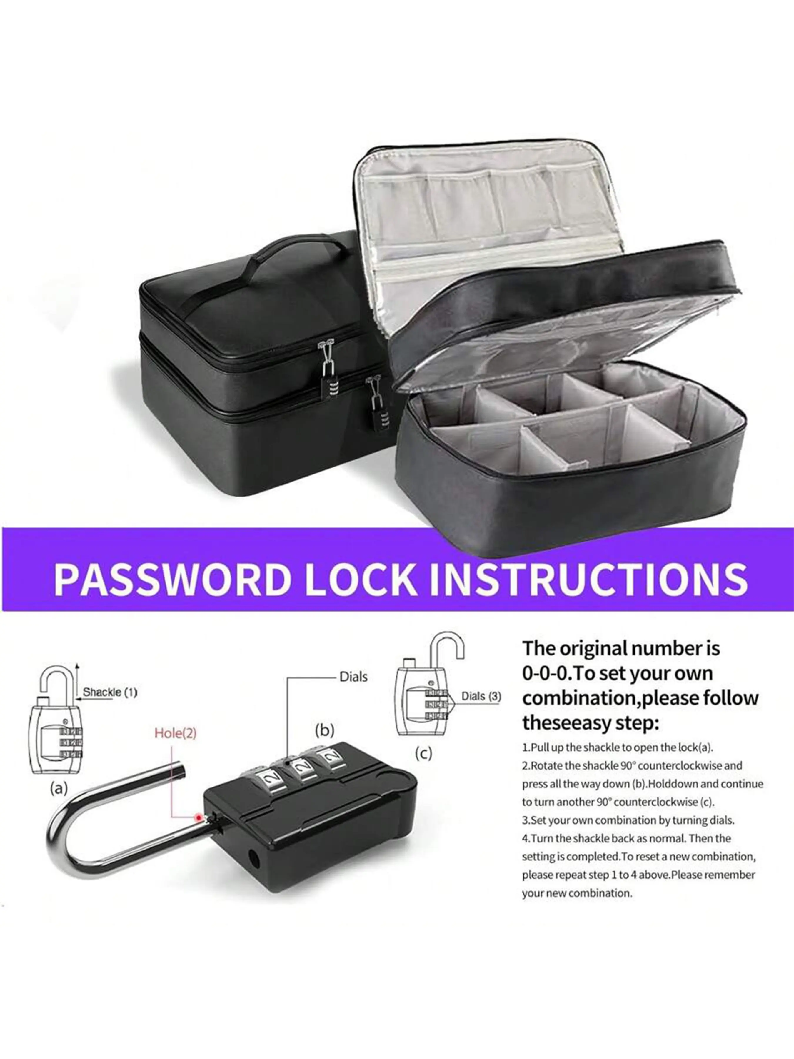 Lockable Adult Toy Storage Bag - Large 15.7" x 10.2" x 8.7" Premium Faux Leather, Soft & Durable, Discreet Adult Toy Organizer with Dividers, Includes 2 Locks, Storage Tote, Storage Pouch - TikTok Shop Lockable Adult Toy Storage Bag - Large 15.7" x 10.2" x 8.7" Premium Faux Leather, Soft & Durable, Discreet Adult Toy Organizer with Dividers, Includes 2 Locks, Storage Tote, Storage Pouch - TikTok Shop