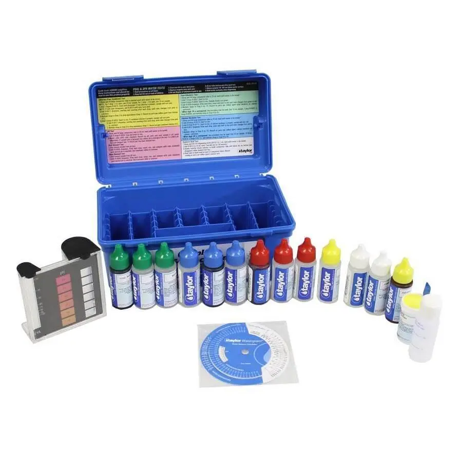 NEW TAYLOR K-2006 Complete Swimming Pool/Spa Test Kit FAS-DPD K2006 Chlorine
