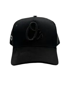 BIG BOSS HATS X KEVIN HATS ORIOLES BLACK SNAPBACK BBORIOLES BKOUT