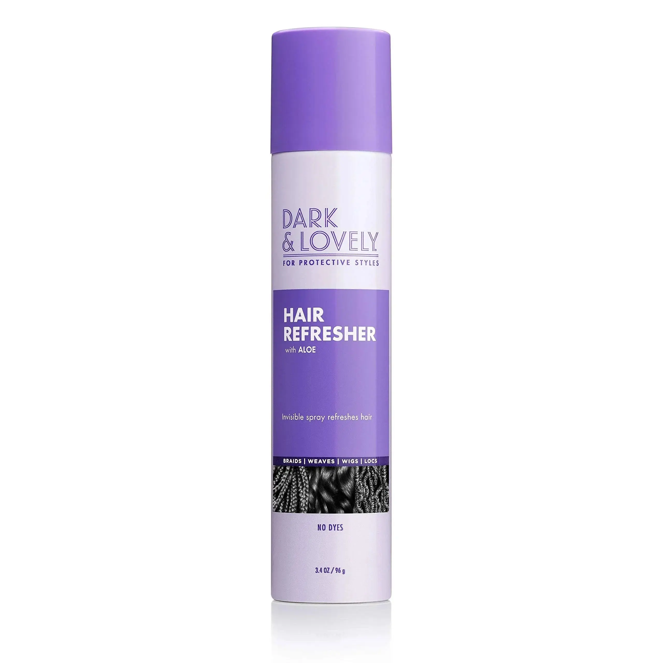Dark & Lovely Protective Styles Hair Refresher, Salon-Grade Haircare Product with Fragrance & Rosemary Cleansing Properties, 3.4 oz