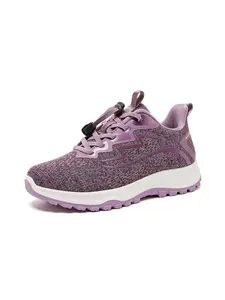 Women's New Spring Mom Shoes, Breathable Sporty Soft Sole Thick Sole, Comfortable Running Shoes, Casual Wear-Resistant Slip-On Sneakers