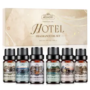 Hotel Diffuser Oils Gift Set - Luxury Fragrance Oil Blend, Hotel Scent Essential Oils Set for Diffuser, Candle, Soap Making Scents