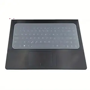 Colored keyboard protector, suitable for 12-14/15-17 inch laptops, universal silicone keyboard cover, dustproof and oil-proof, easily protects the keyboard, and improves typing comfort.