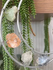 Crystal Moon Hanging Decor